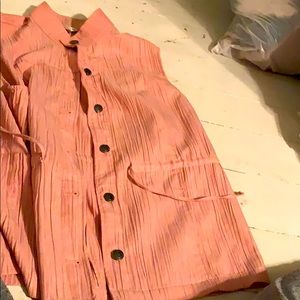 Short sleeve button down jacket